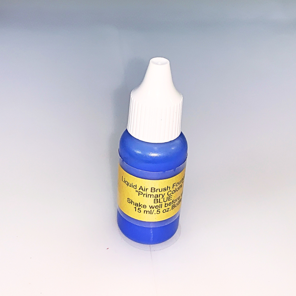 DrakeAir - Primary Colors - Blue Air Brush Makeup - 1/2 oz.