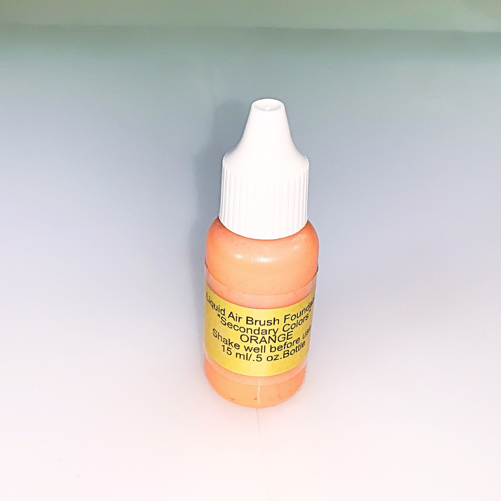 DrakeAir - Secondary Colors - Orange Air Brush Makeup - 1/2 oz.