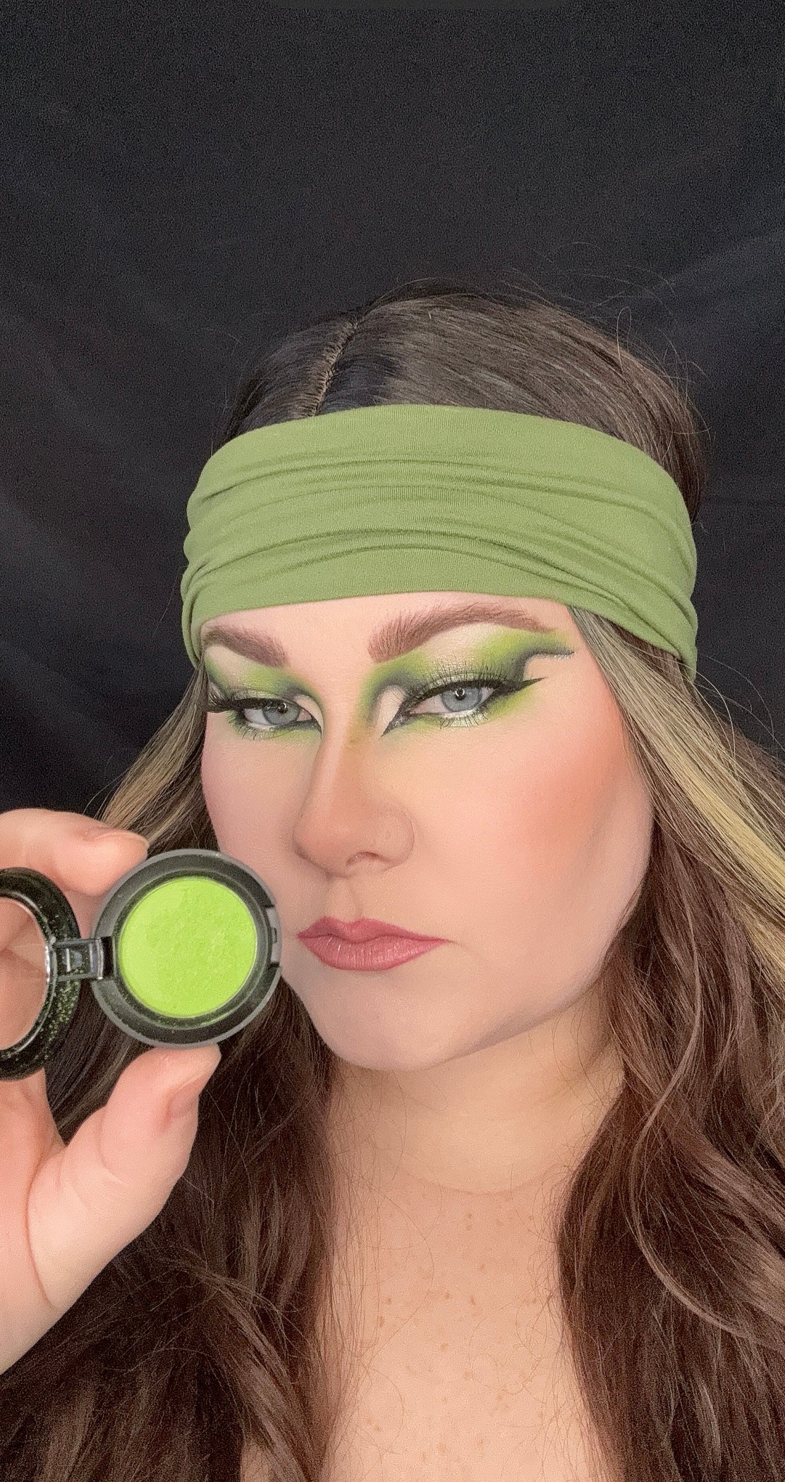 Olive Hue matte eyeshadow