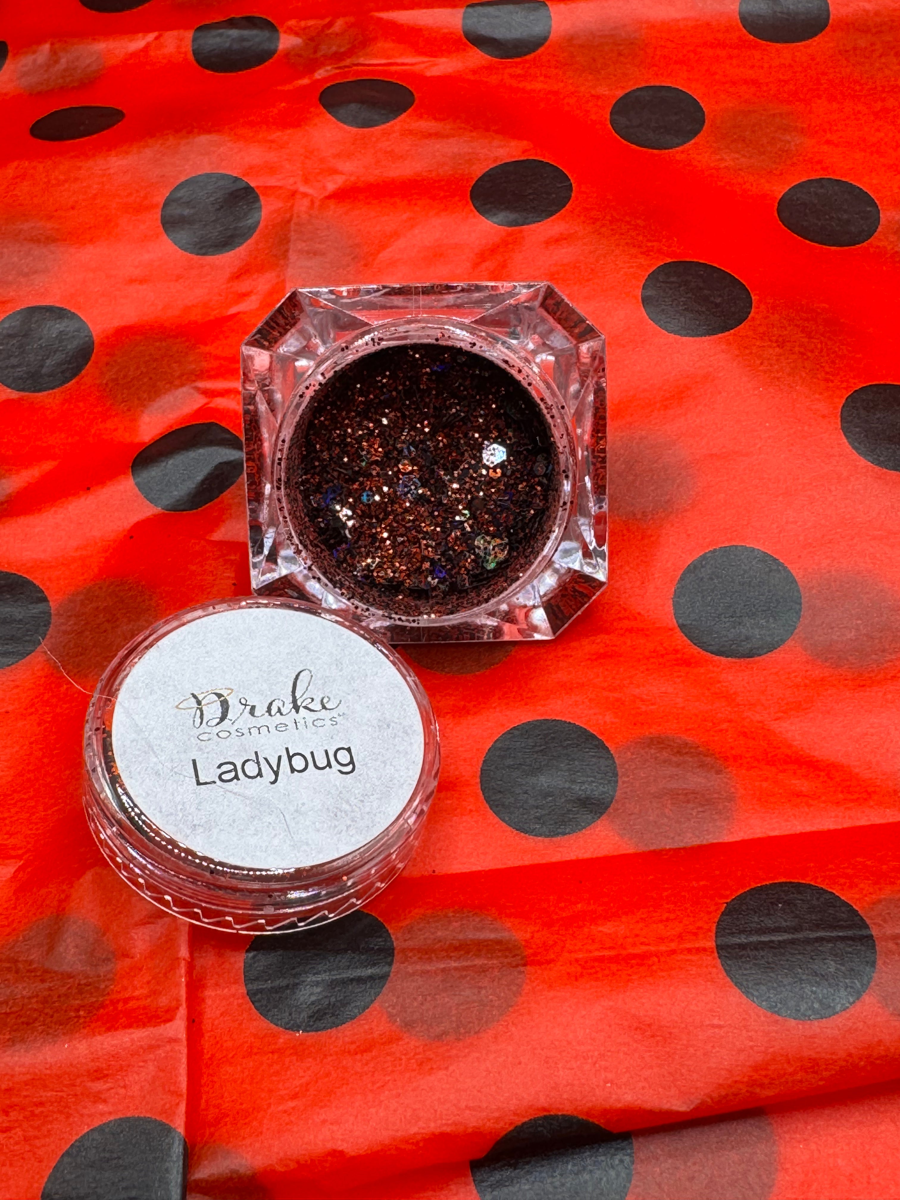 Ladybug glam glitter