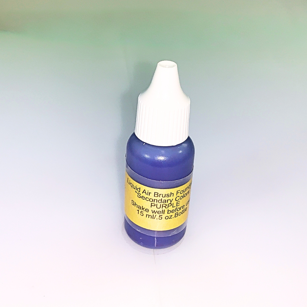 DrakeAir - Secondary Colors - Purple Air Brush Makeup - 1/2 oz.