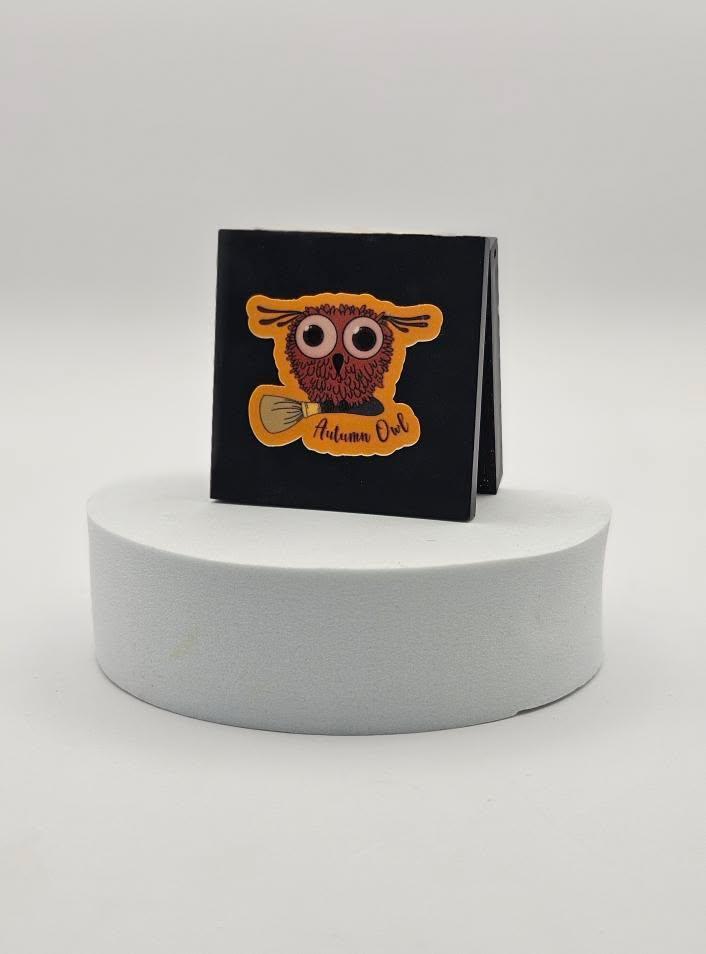 Autumn Owl Highlighter by Sara @Morganabirdy
