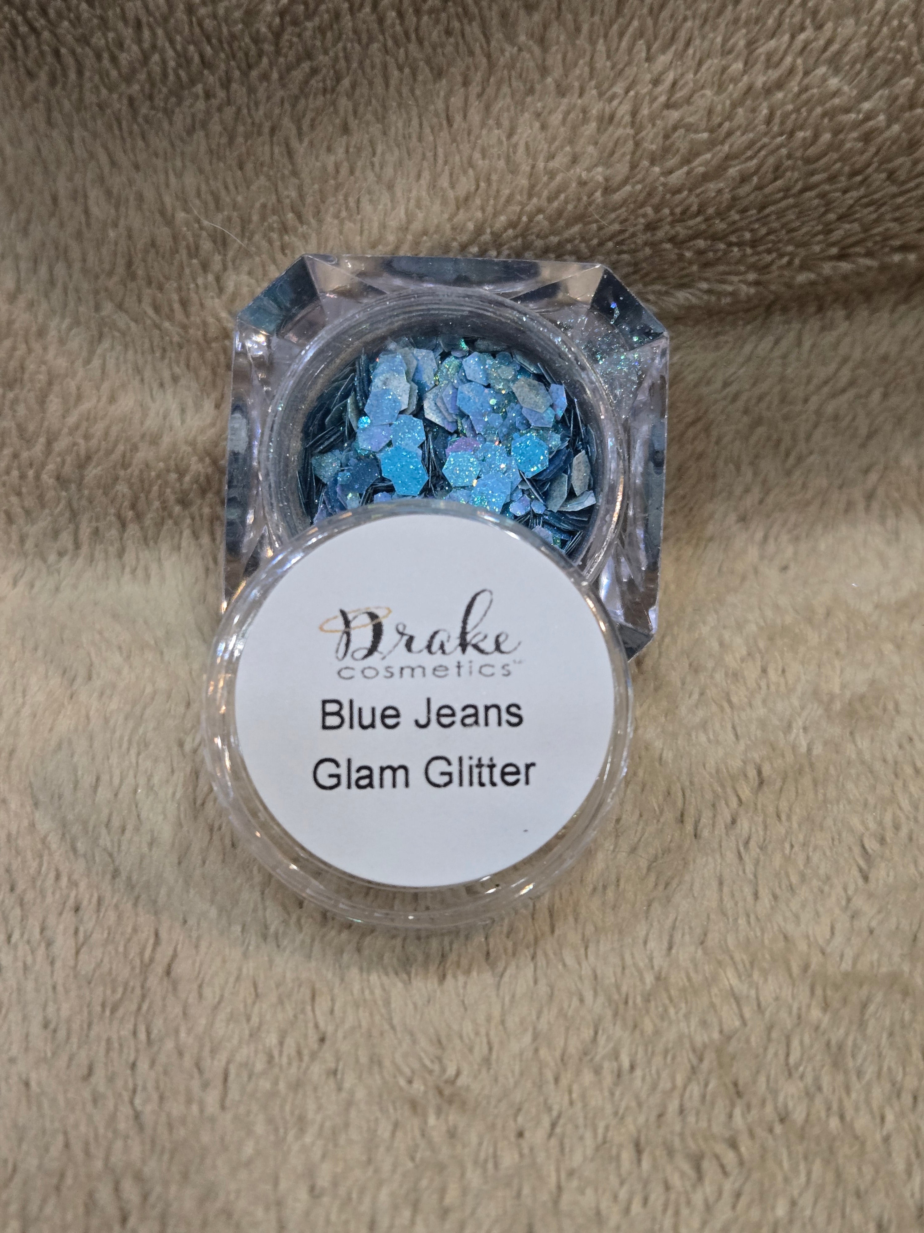 Blue Jeans Glam Glitter