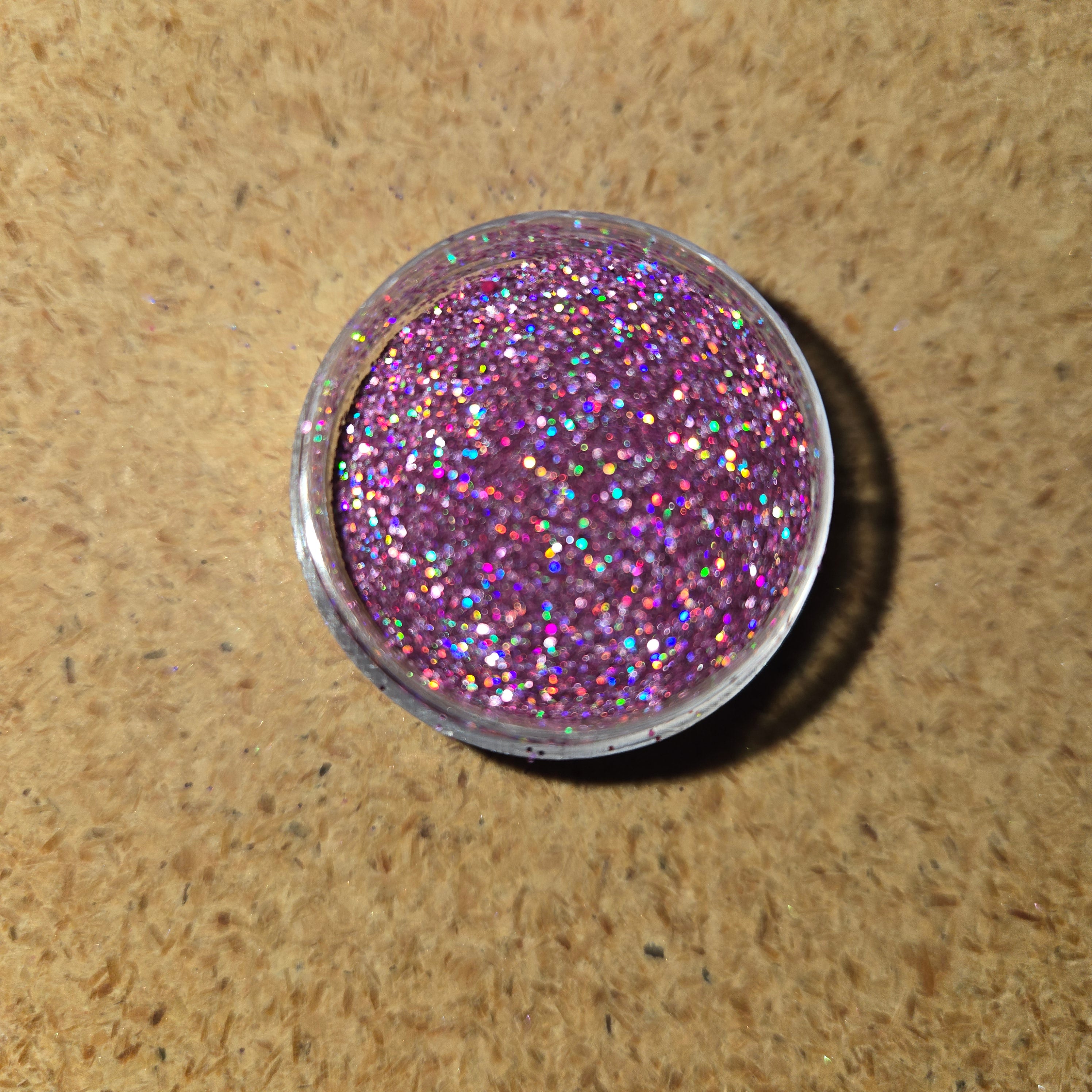 Cosmic purple chunky glitter