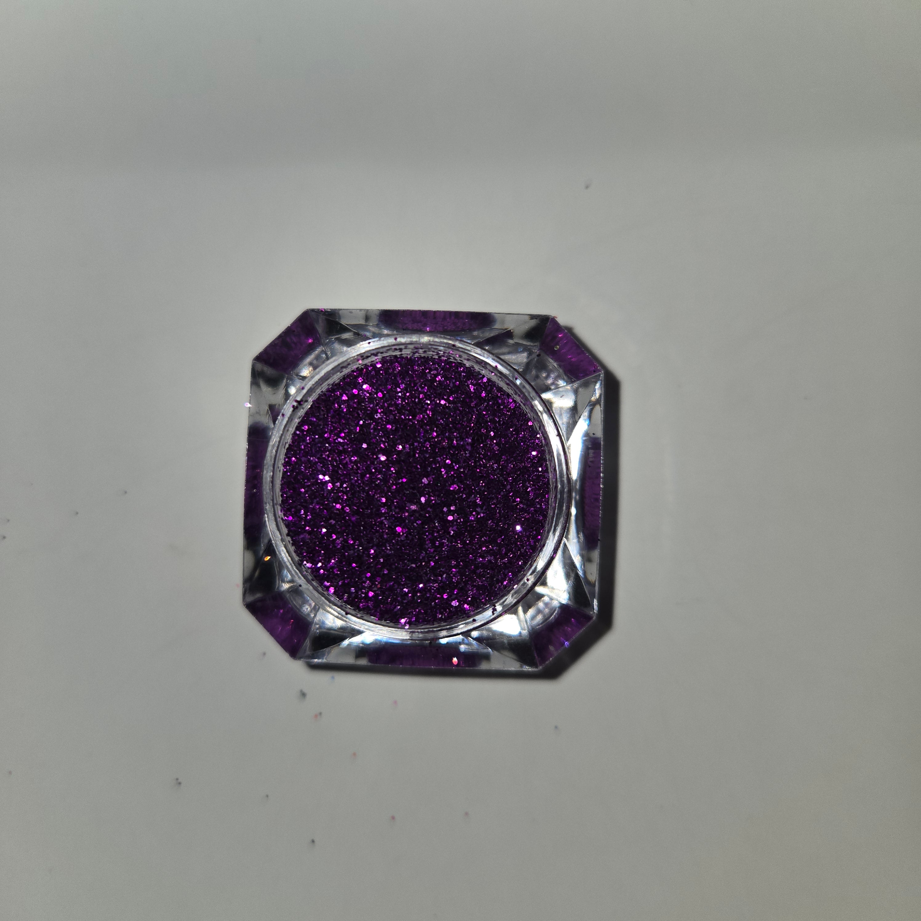 Dark purple fine glitter