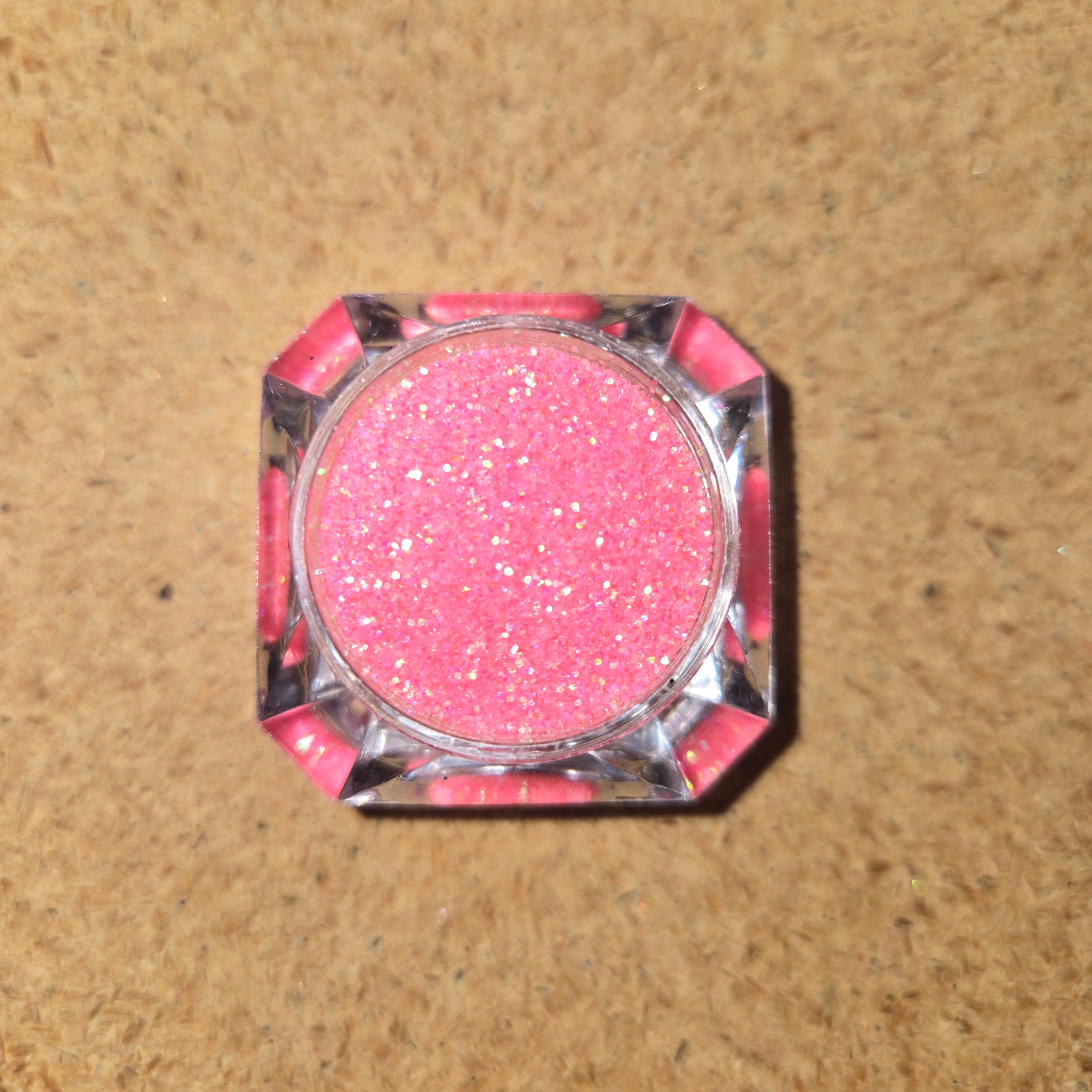 Light pink fine glitter