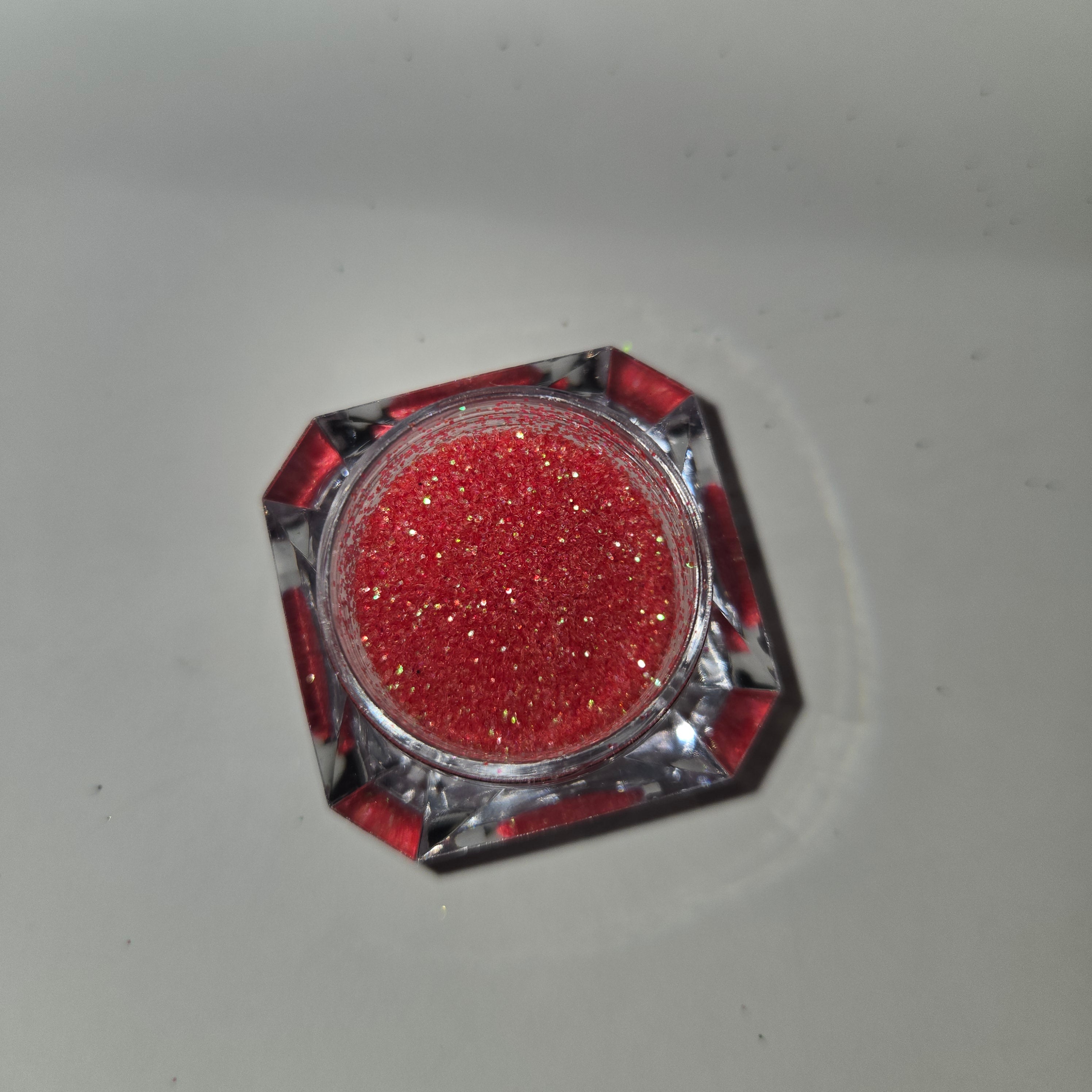 Red fine glitter