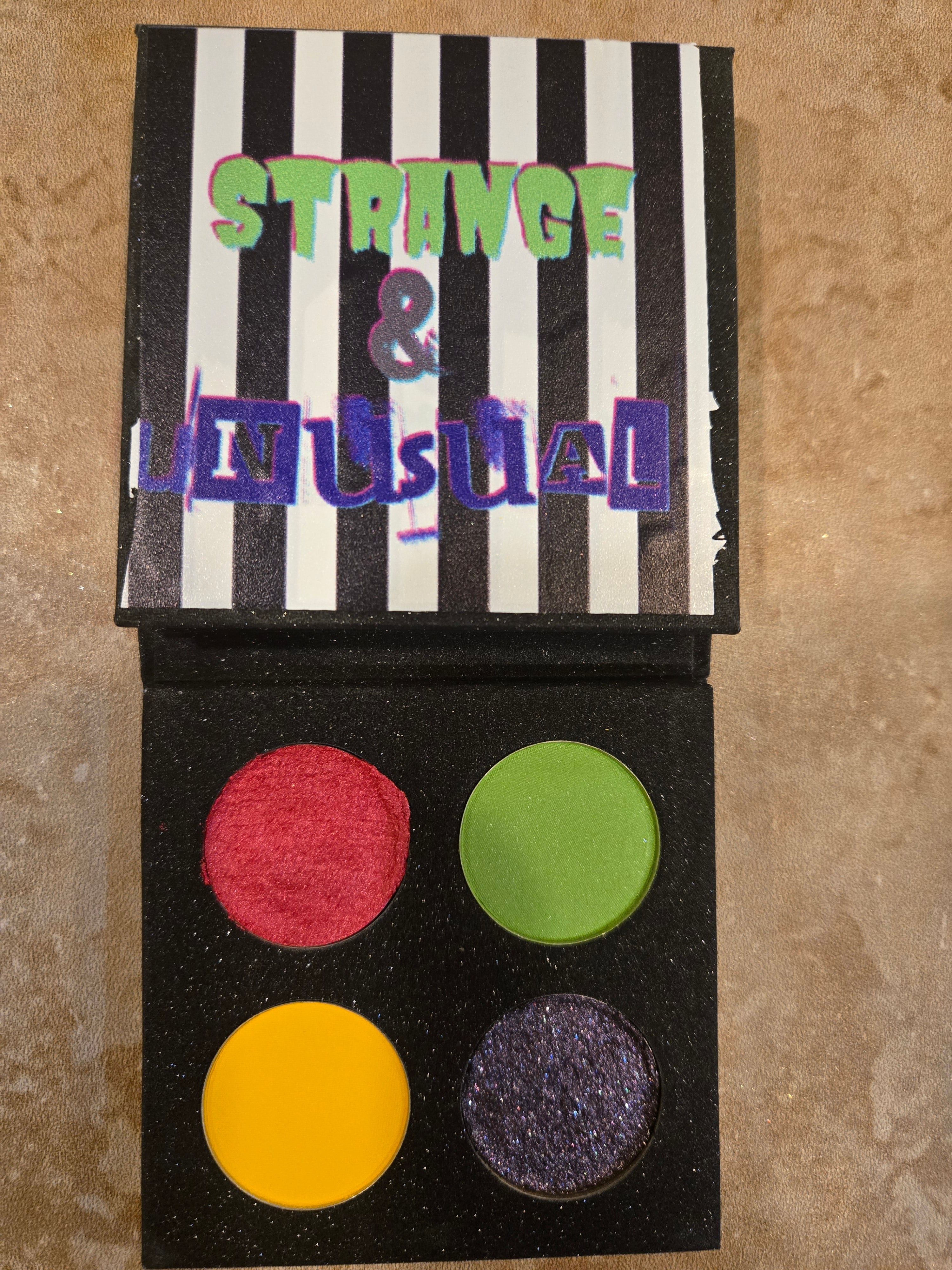Strange and Unusual Halloween palette