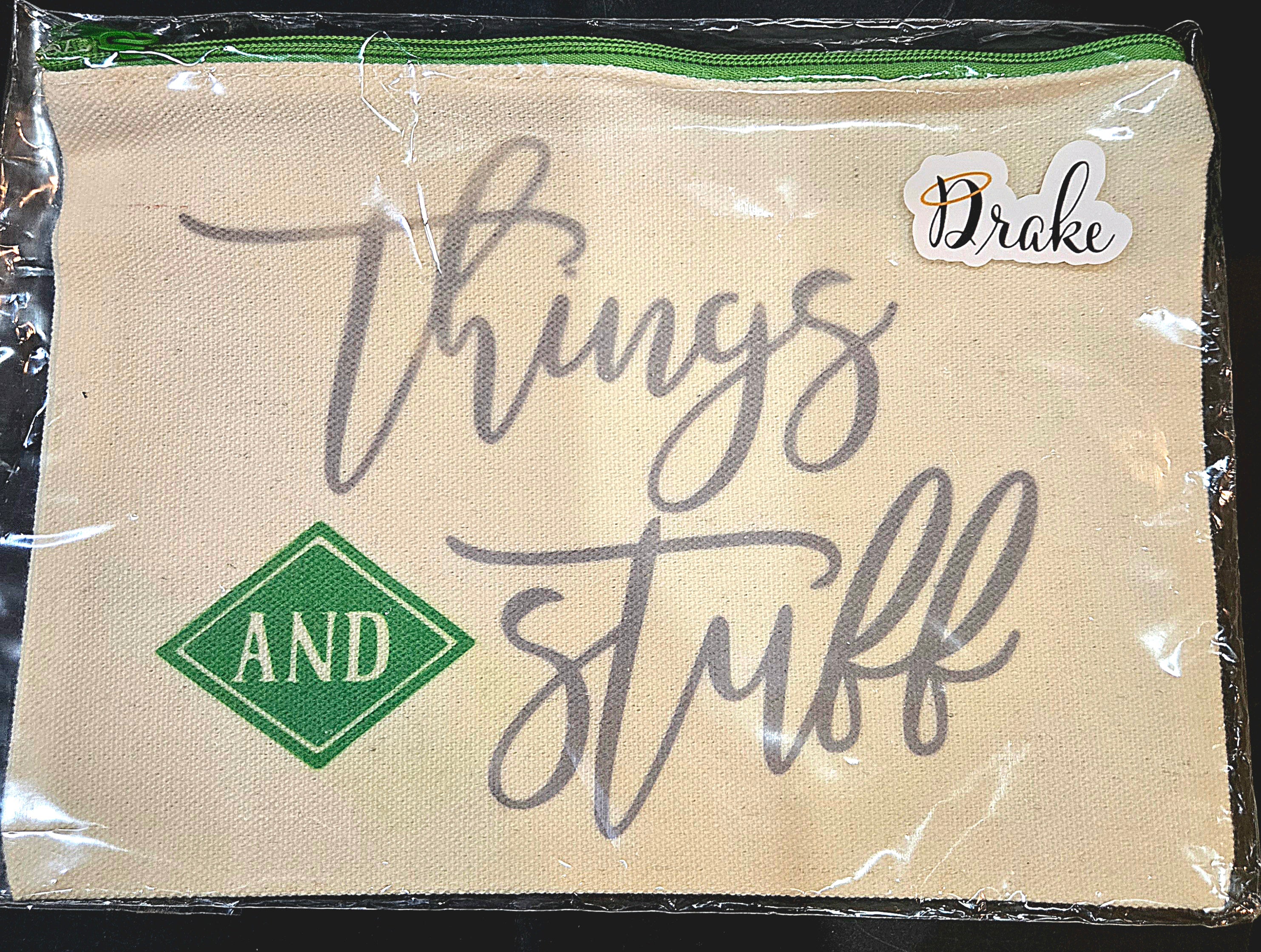 Things and Stuff makeup bag