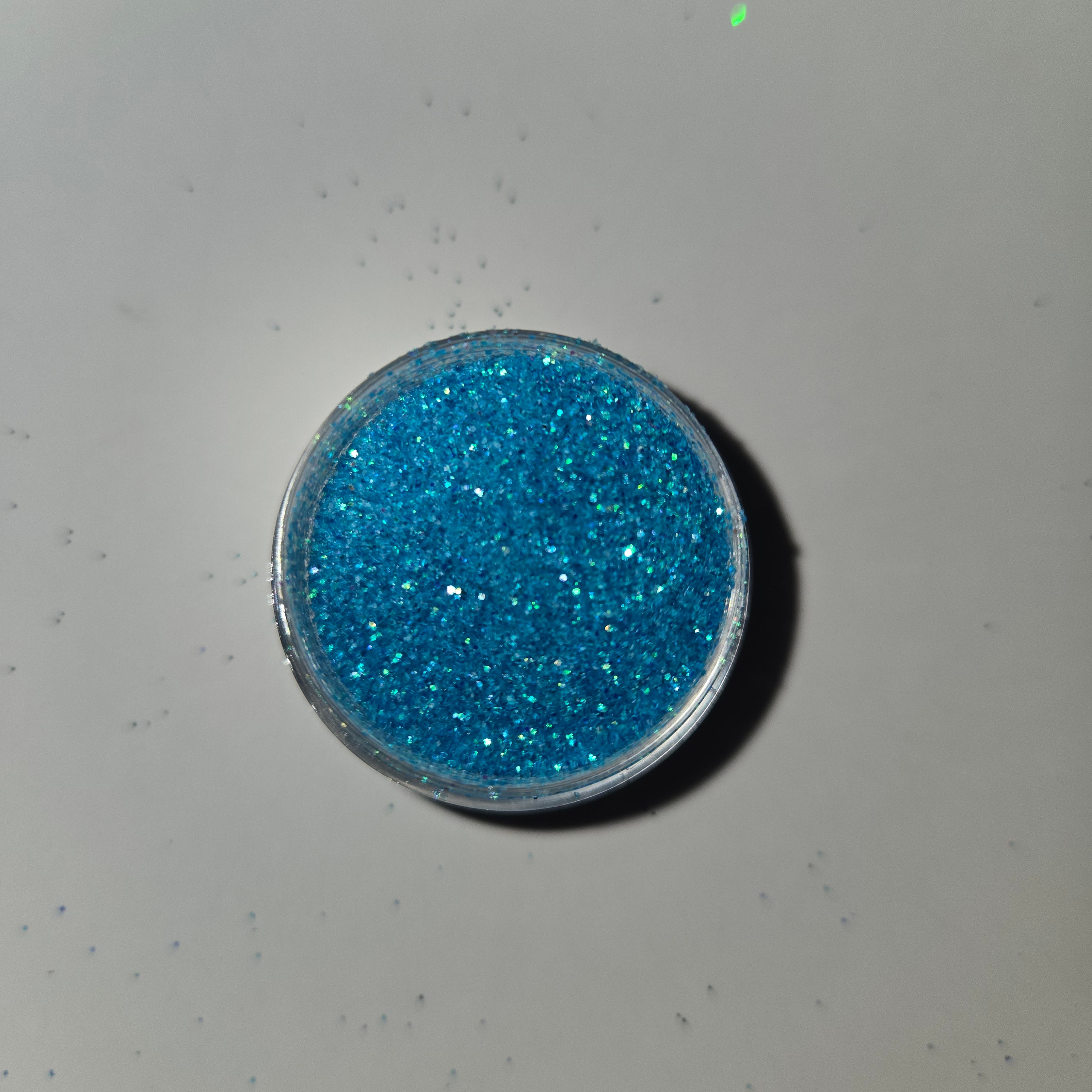 Light blue fine glitter